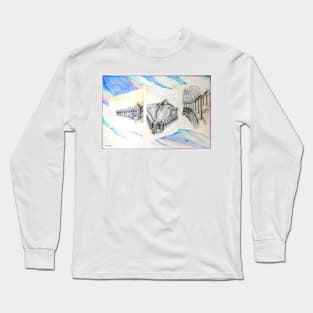 ...if I was an 18th century Architect... Long Sleeve T-Shirt